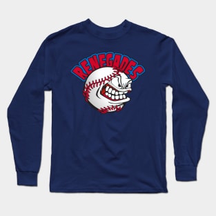 Renegades Baseball Logo Long Sleeve T-Shirt